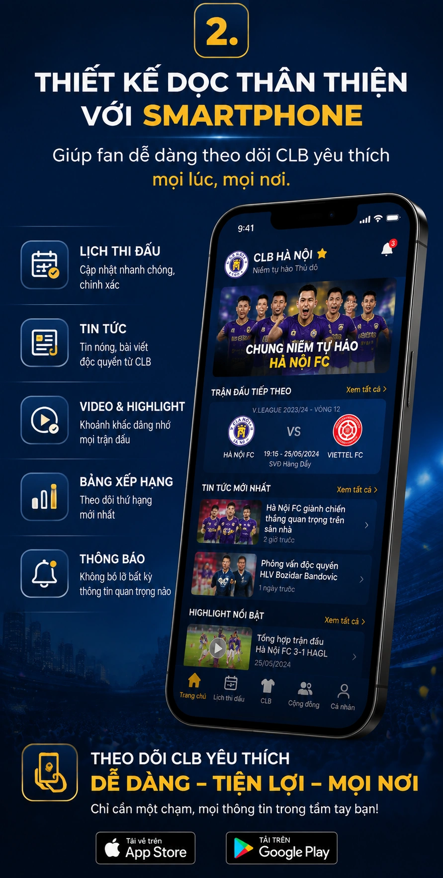 Cổng thông tin bóng đá tại caulacbobongda.web.id